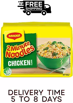 MAGGI 2 Minute Noodles Chicken 30 Pack 6 X 5 Pack • $26.40