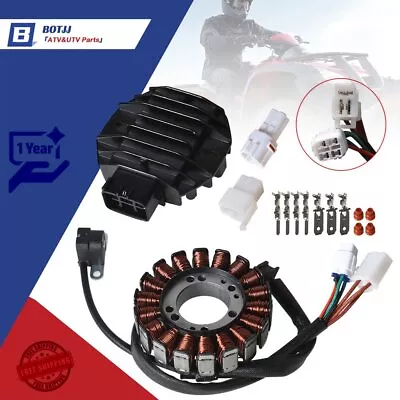 Stator & Regulator Rectifier For Suzuki LT-Z400 LTZ400 Quadsport Z400 2003-08 • $30.35