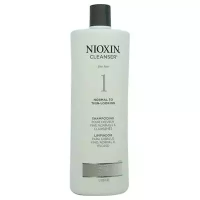 Nioxin System 1 Cleanser Thickening Daily Shampoo 33.8 Fl Oz • $27.90