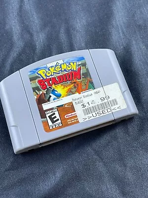 Pokemon Stadium (Nintendo 64 2000) N64 Game Cartridge Only Authentic & Tested • $32.97