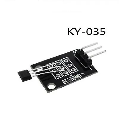 KY-035 Analogue Hall Magnetic Sensor Module Bihor Holzer Arduino Pic Pi AVR • $0.73