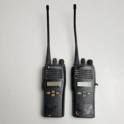 2x Motorola CP200XLS AAH50RDF9AA5AN Two Way UHF 438-470 MHz Radio • $69