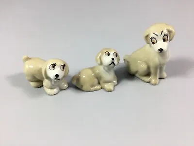 Wade Happy Families Dogs Set - Mum And 2 Babies • £25