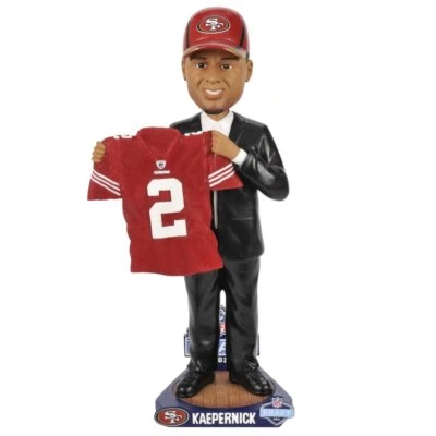 $64.99 • Buy Colin Kaepernick 2011 Draft Day 49ers Bobble FOCO San Francisco 49ers Bobblehead