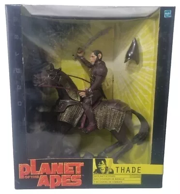 Planet Of The Apes THADE With Battle Steed Action Figure Hasbro 2001 Horse • £25