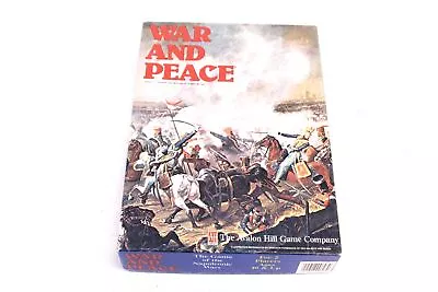 Vtg AVALON HILL 827 'WAR AND PEACE' The Game Of Napoleonic Wars Board Game -M33 • £11.50