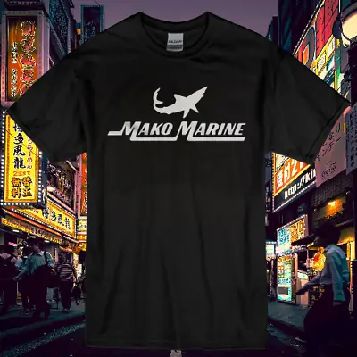 New Shirt Mako Marine Logo Unisex Black T-Shirt Funny Size S To 5XL • $24.49