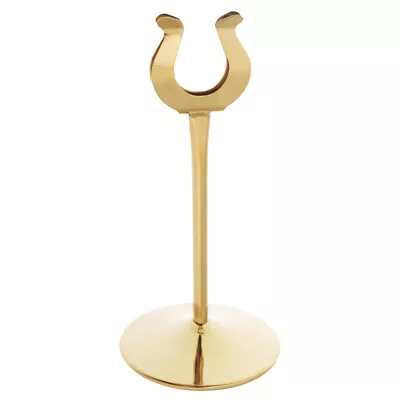 Restaurant Hotel U-shaped Number Card Table Holder Stand Holder 8inch Gold • £12.32