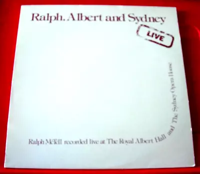 Ralph McTell Ralph Albert And Sydney Live LP UK RI 1982 Mays TG/003 VINYL • £4.99