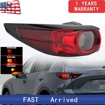 Left Driver Outer Tail Light For Mazda CX5 CX-5 2017-2021 Rear Brake Taillamp LH • $67.90
