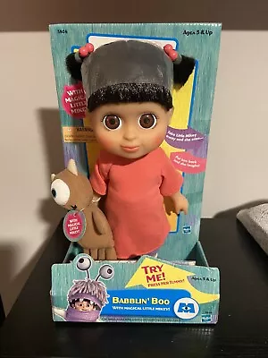 Disney Pixar Monsters Inc. Talking Babblin’ Boo Doll With Magical Mikey NIB • $175