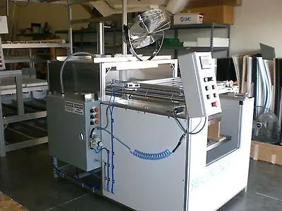 Sibe Auto Vacuum Forming Machine 24  X 24  Top Bottom Heater Plc Automatic     • $15770