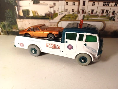 £23.50 • Buy Vintage Dinky Fire Engine Code3 As A Jaguar Recovery / Delivery Truck.