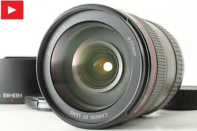 【MINT W/ Hood】 Canon EF 24-105mm F/4 L IS USM AF Zoom Macro Lens From JAPAN • $814.62