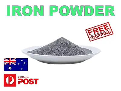 Premium Iron Powder Fe Metal Powder - 100 Mesh - Pure  • $245.90