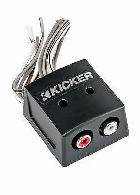 Kicker 46KISLOC Car Audio Amp 2 Channel RCA Line Output Converter KISLOC New • $19.25