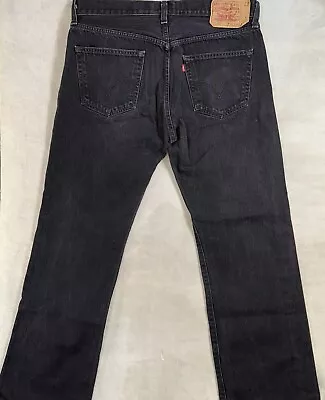 Vintage LEVIS 501 Jeans 36X30 Measures 36X29 Red Tab Button Fly WPL423 • $24.83