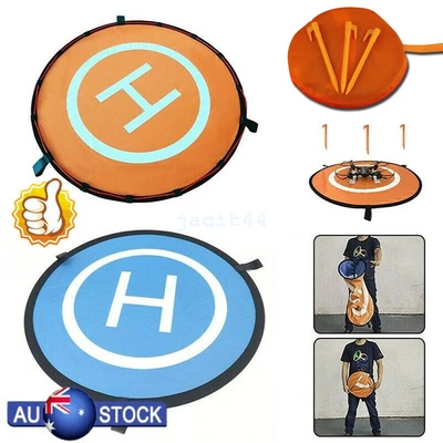$24.97 • Buy Fast-fold Landing Pad Parking Apron For DJI Mavic Spark Drone 55cm 75cm NEW