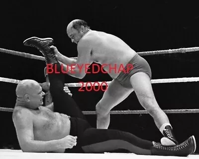 Verne Gagne Vs Baron Von Raschke Wrestler  8  X 10 Wrestling Photo Awa Nwa • $9.99