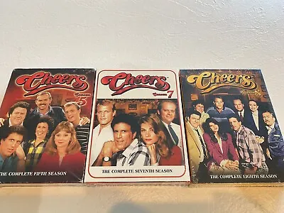 Cheers : Seasons 5 | 7 | 8 Unopened Complete - Ted Danson Kelsey Grammer DVDs • $24