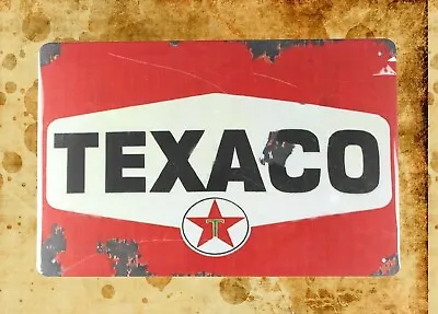 $18.95 • Buy  Metal Garage Signs Texaco Old  Tin Metal Sign