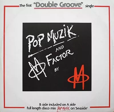 M  - Pop Muzik / M Factor (12  Single) • £13.49