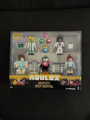 Roblox MeepCity: Meep Hospital With Exclusive Virtual Item Jazwares - NEW • $19.90