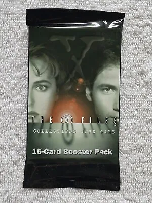 Vintage X Files CCG Premiere Booster Pack 1996 Factory Sealed Free Shipping • $4.95