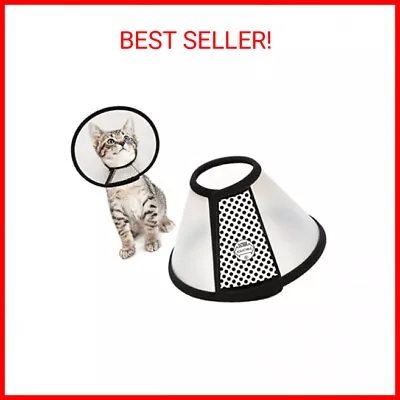 Adjustable Recovery Pet Cone For Cats Puppy Rabbit - Plastic E-Collar • $9.16
