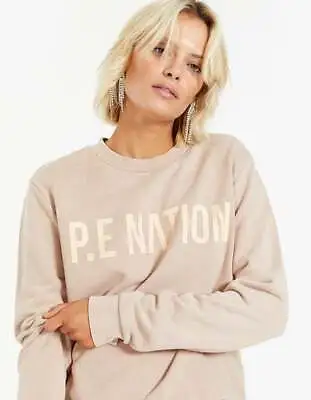 Minor Defect! Pe Nation Fortify Sweatshirt Vintage Crewneck Jumper Sweater Tops • $39.99