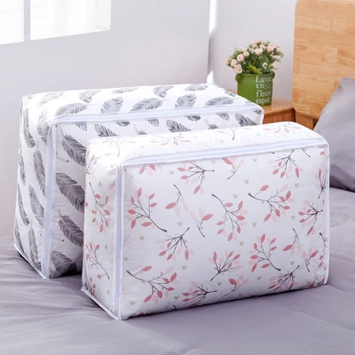 $5.51 • Buy Foldable Quilt Storage Bag Large Capacity Clothes Quilt Blanket Storage Bag