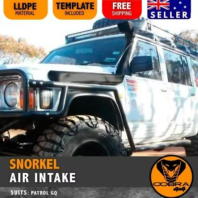 NISSAN PATROL GQ SNORKEL Y60 MAVERICK TB42 88 - 97 DIESEL Petrol LLDPE • $145