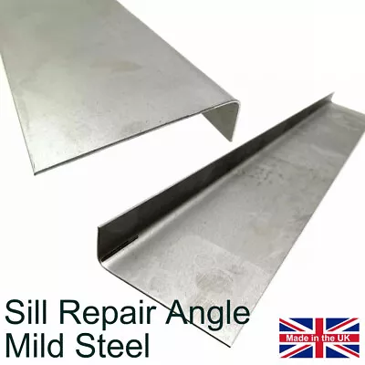 Sill Repair Patch Folded Mild Steel Sheet Metal Angle 90º Classic Car - Mig Weld • £6.96