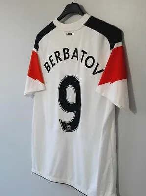 £69.99 • Buy Manchester United Away Football Shirt, 2010-2011, Berbatov 9, Medium Adult