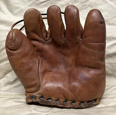 Vintage 1930’s Ken-Wel DAZZY VANCE Model 533 “Super Special” Baseball Glove Mitt • $46