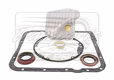 Fits Chevy 4L60E 700R4-4 Transmission Seal & Gasket Kit Shallow Pan Filter 92-96 • $31.45