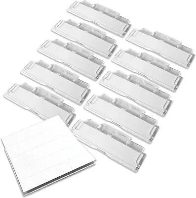 File Tabs And Inserts - Clear For Filing Cabinets 50 Pack • £13.45