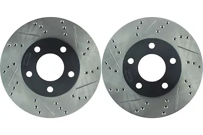 Front PAIR Stoptech Disc Brake Rotor For 1994-2004 Ford Mustang (44282) • $311.09