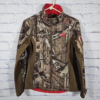 Mossy Oak Break Up Infinity Womens Camo Full Zip Jacket Size Small (34-36) • $21.24