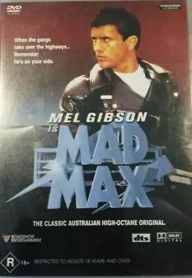 Mad Max DVD - Mel Gibson (Region 4 2002) FREE POST • $10.95