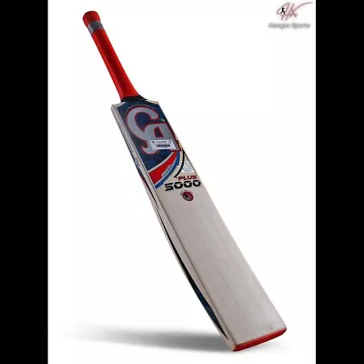 CA Plus 5000 English Willow Cricket Bat - Free Knock Oil Grip Sheet. • $146.79