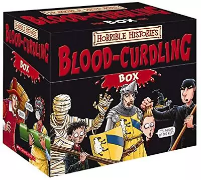 Horrible Histories: Blood-Curdling Box By Deary Terry Paperback Book The Cheap • £14.99