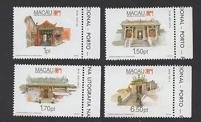 Macau 1992 Set Of Stamps Mi#706-709 MNH CV=10€ • $1.99