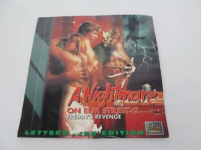 Vintage Laser Disc A Nightmare On Elmstreet 2 Freddy’s Revenge Letterbox • $69.99