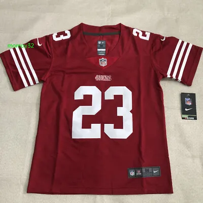 YOUTH Christian McCaffrey SF 49ers Scarlet Jersey (Stitched &Embroidered) • $70
