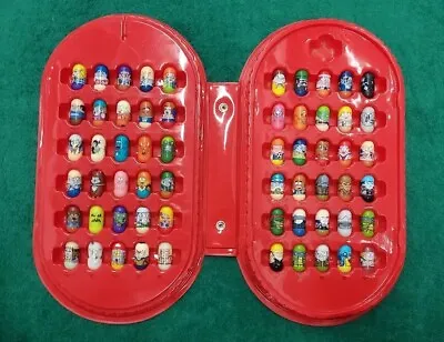 60 Marvel Mighty Beanz With Case Great Collection Unique Rare FINDS • $149.95