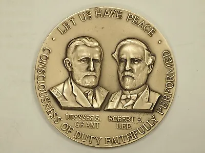 THE CIVIL WAR CENTENNIAL COMMEM. Presidential Medallic Art Co 999 Silver  #15 • $150