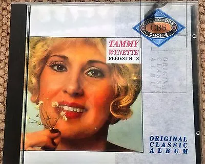 TAMMY WYNETTE - BIGGEST HITS Audio CD (1989) • £4.55