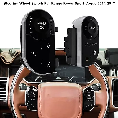 Pair Steering Wheel Control Switch For Range Rover Sport Vogue 2014-2017 Upgrade • $180