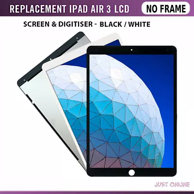 £94.99 • Buy For IPad Air 3 (2019) LCD Replacement Screen Touch Digitizer Full Assembly UK
